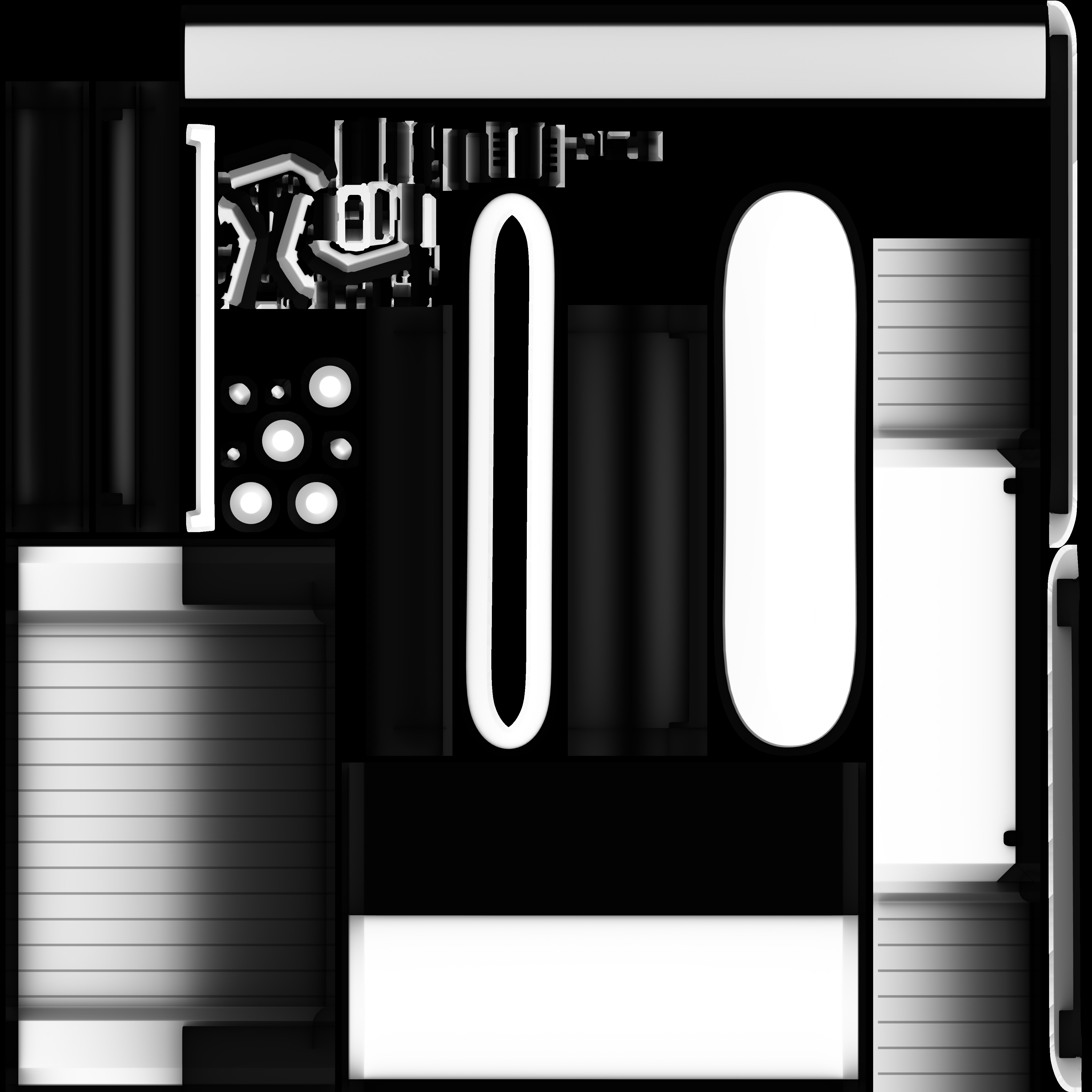 smart Printer Low-poly 3D model_14