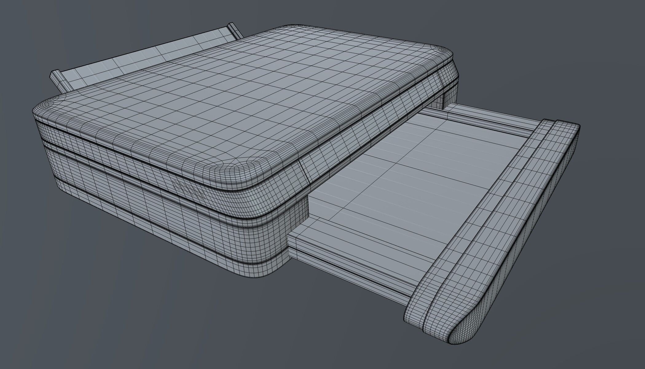 smart Printer Low-poly 3D model_4