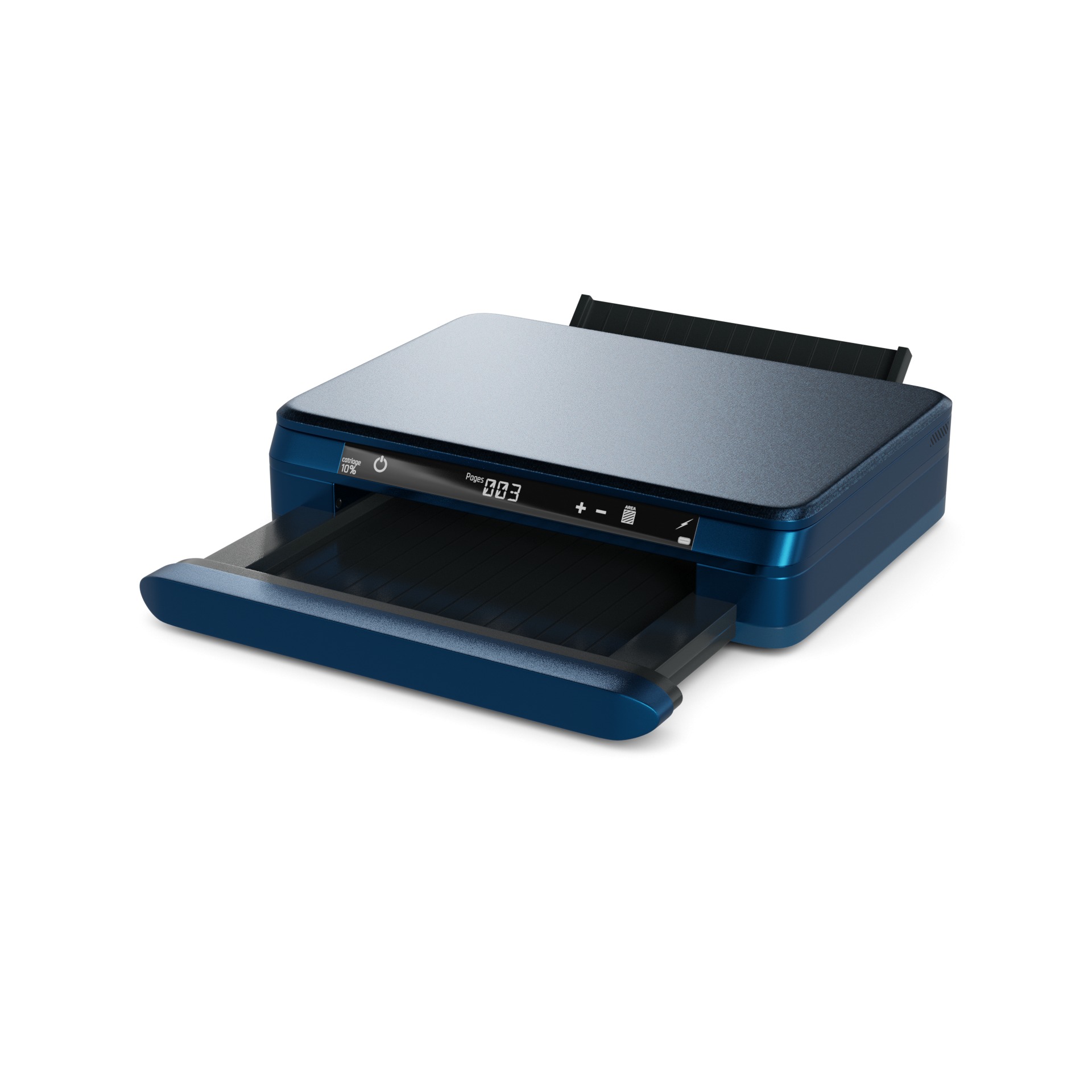 smart Printer Low-poly 3D model_20