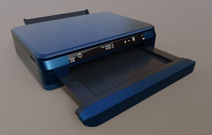 smart Printer Low-poly 3D model