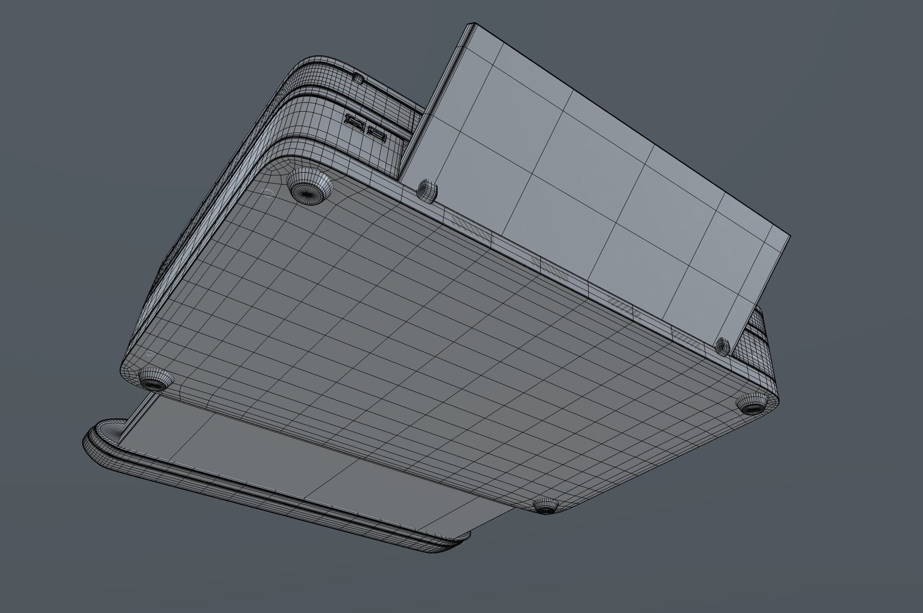 smart Printer Low-poly 3D model_6