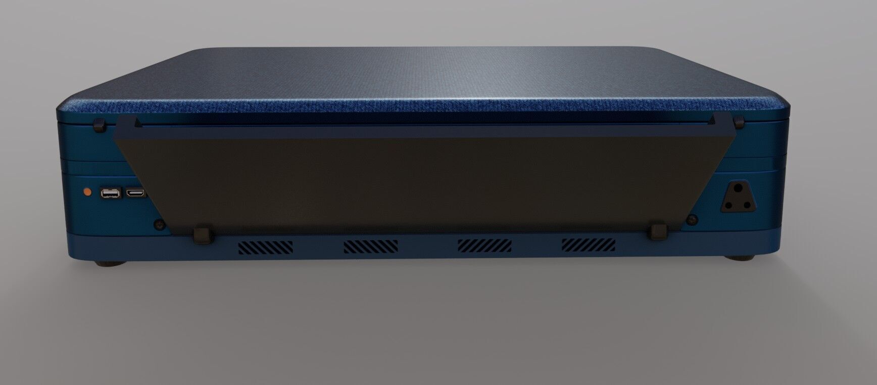 smart Printer Low-poly 3D model_3