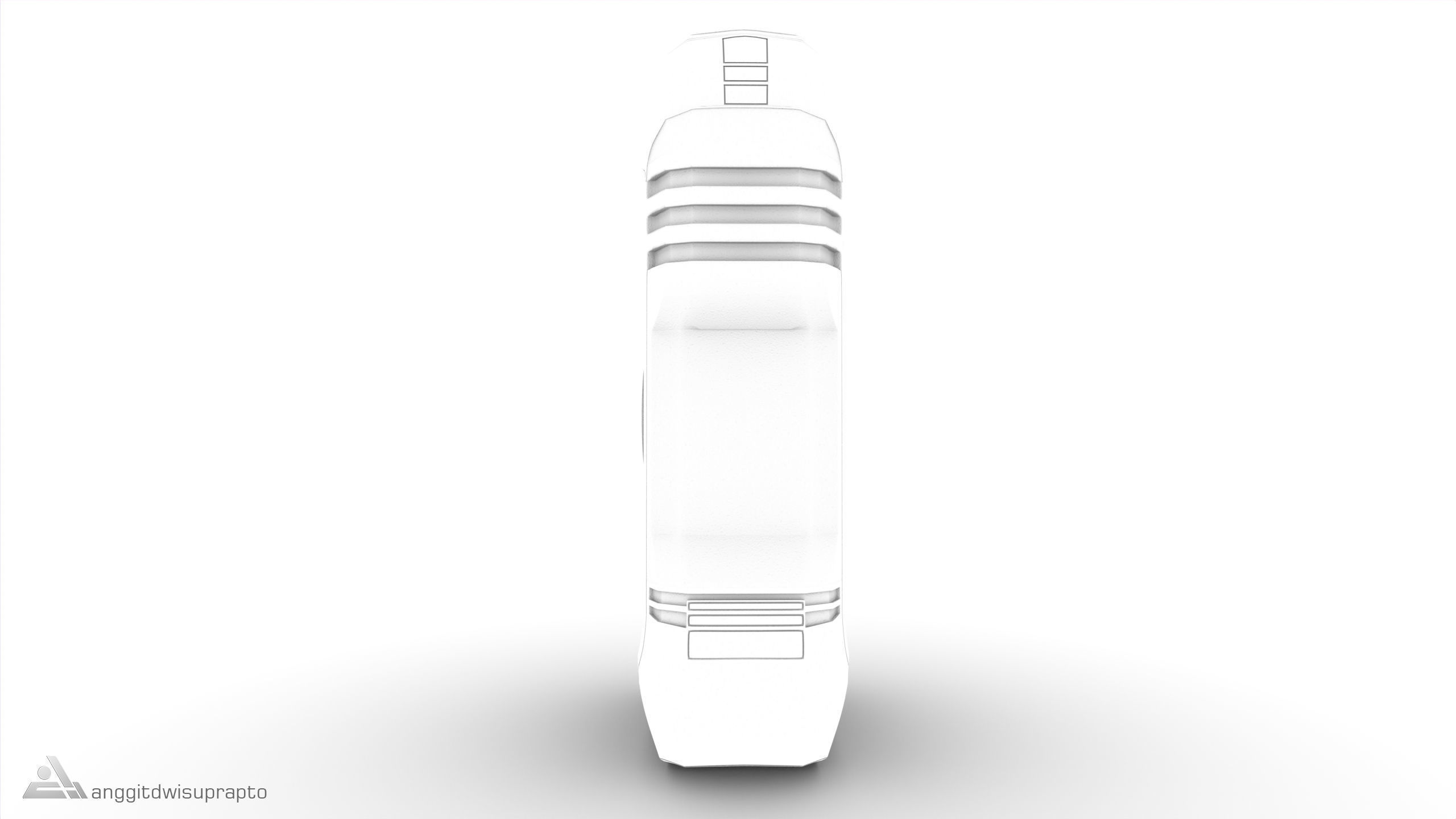 Portable Bug Zapper 3D model_11