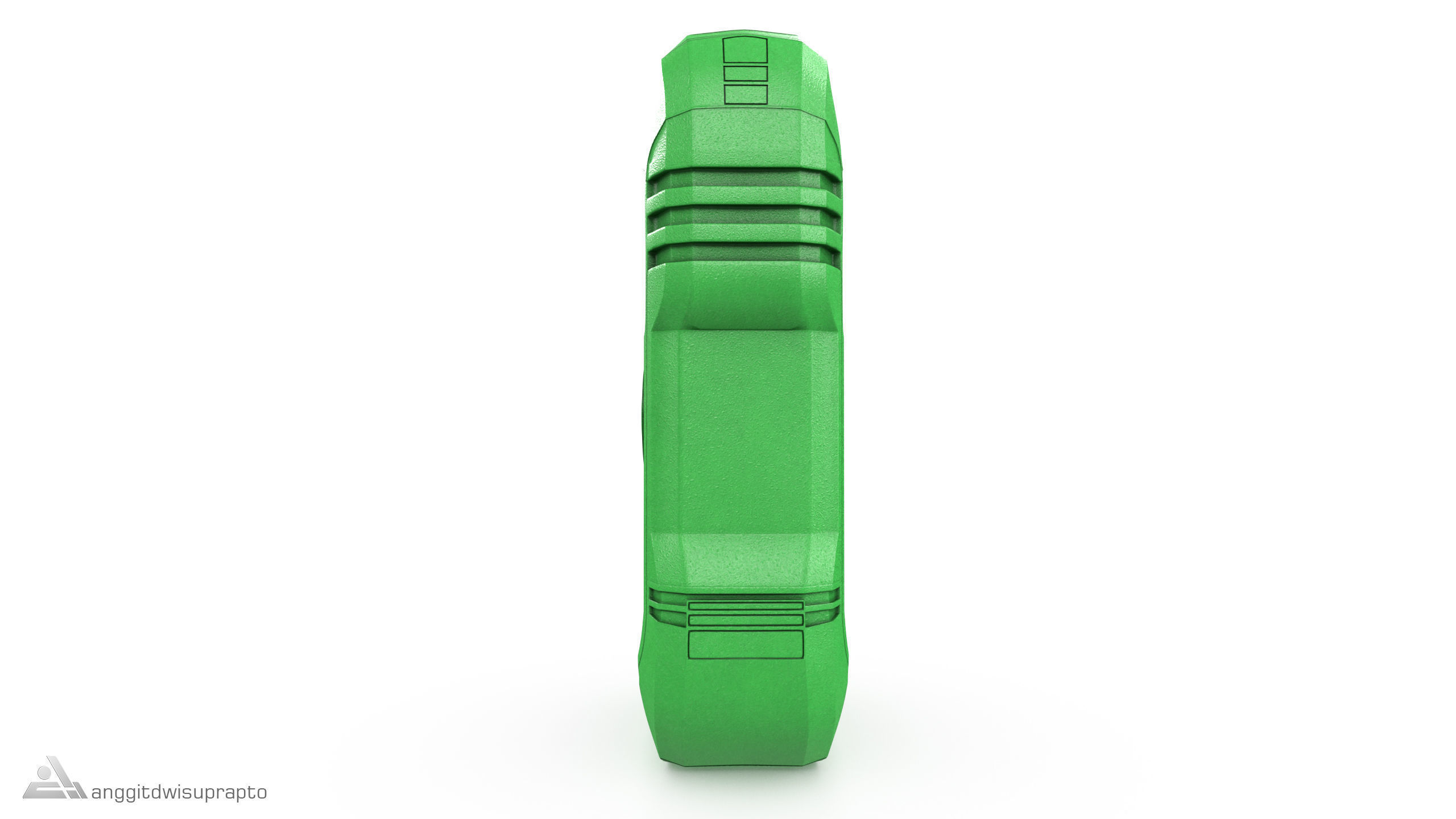 Portable Bug Zapper 3D model_3