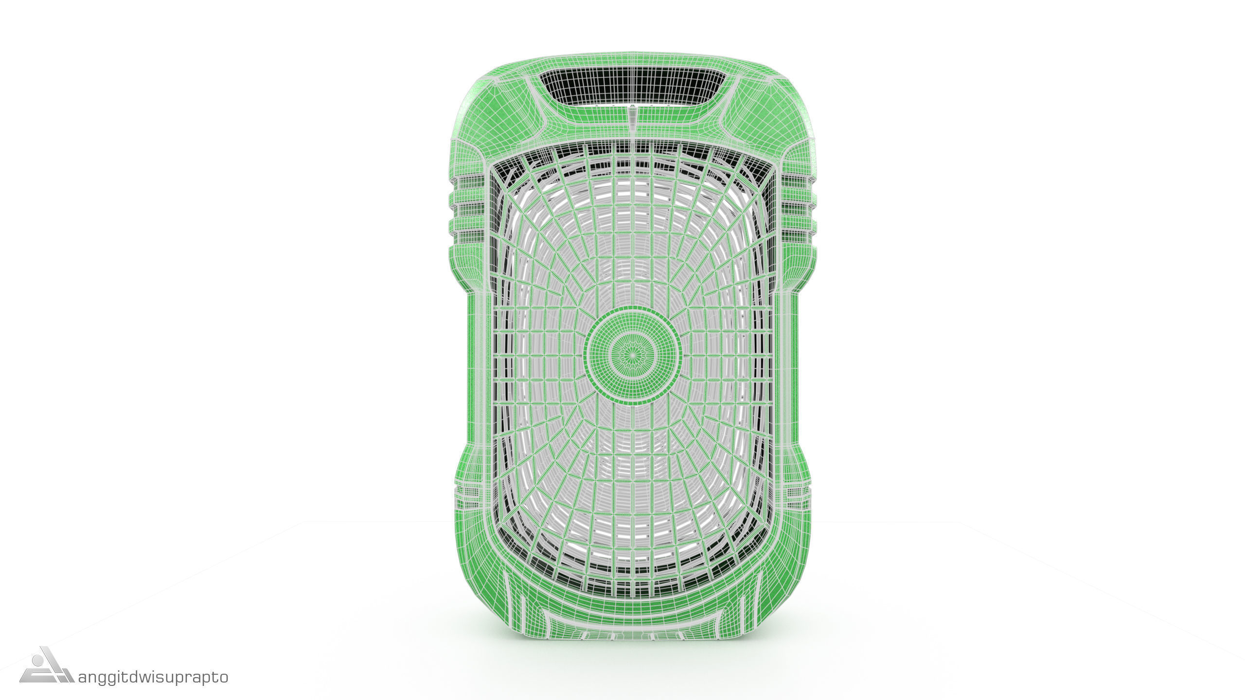 Portable Bug Zapper 3D model_6
