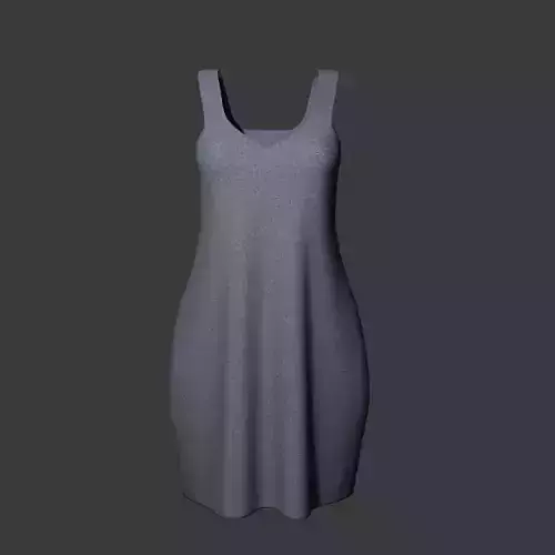 Daily Dress with Cotton Fabric