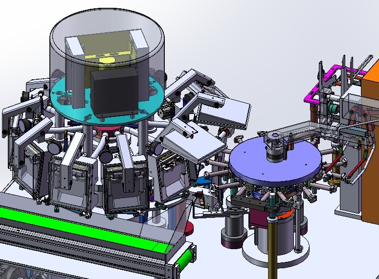  Double rotary automatic packaging machine 3D model_1