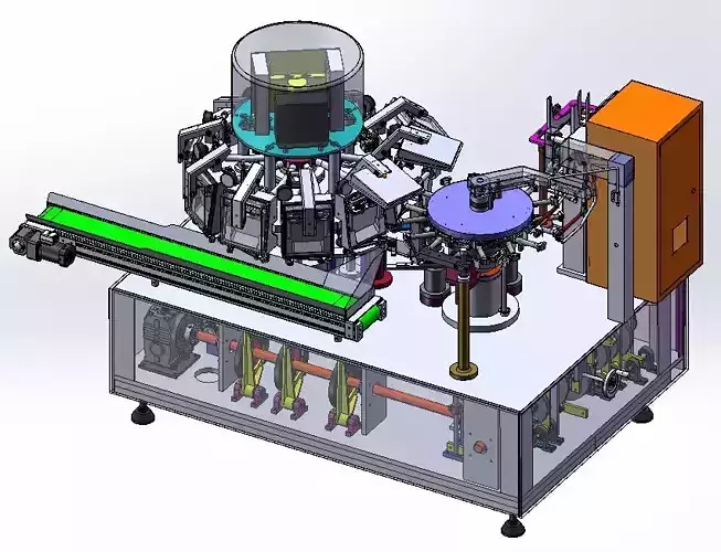  Double rotary automatic packaging machine