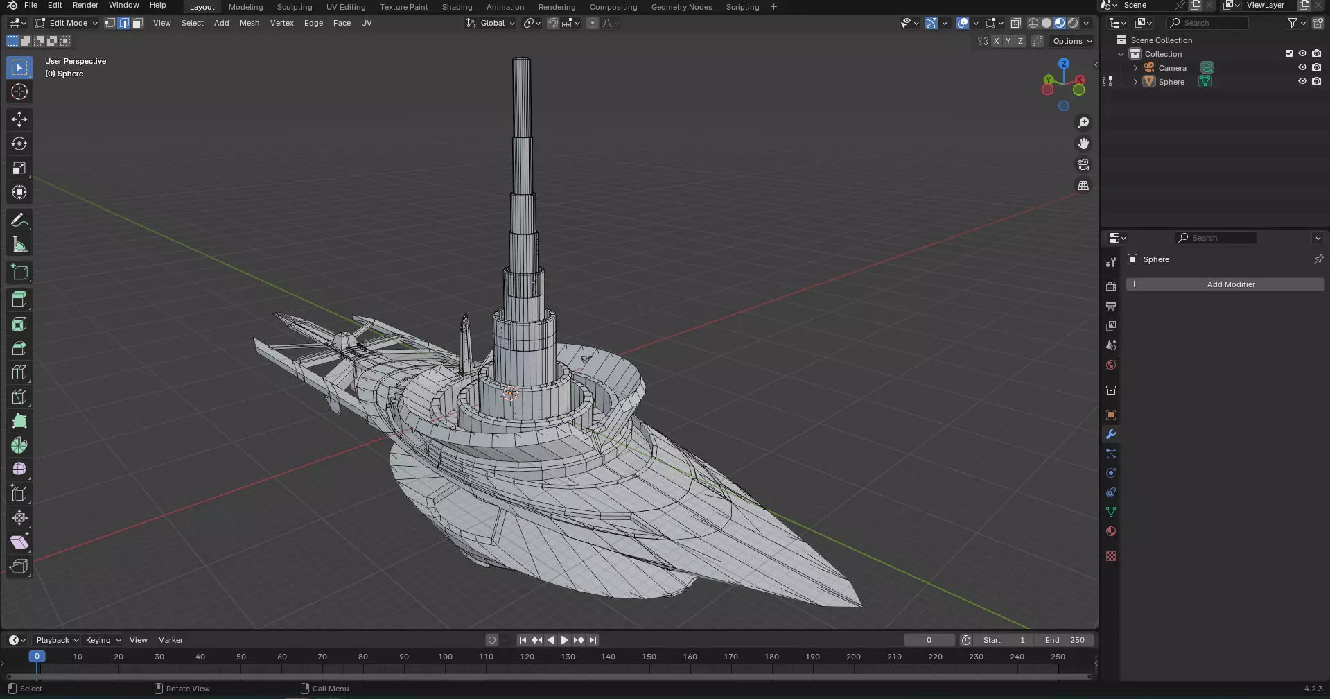 damn this is dopeass ship Free 3D print model