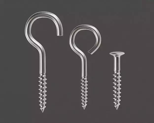 Screw hooks 02