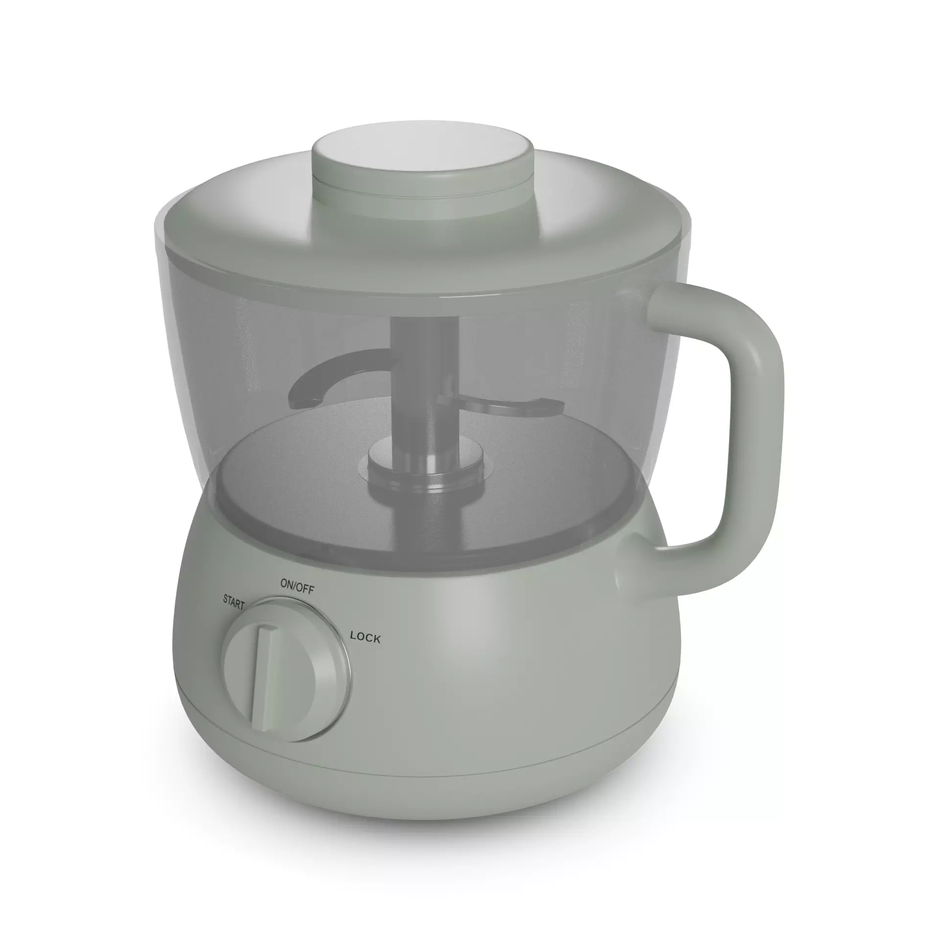 Food processor 3D model_0