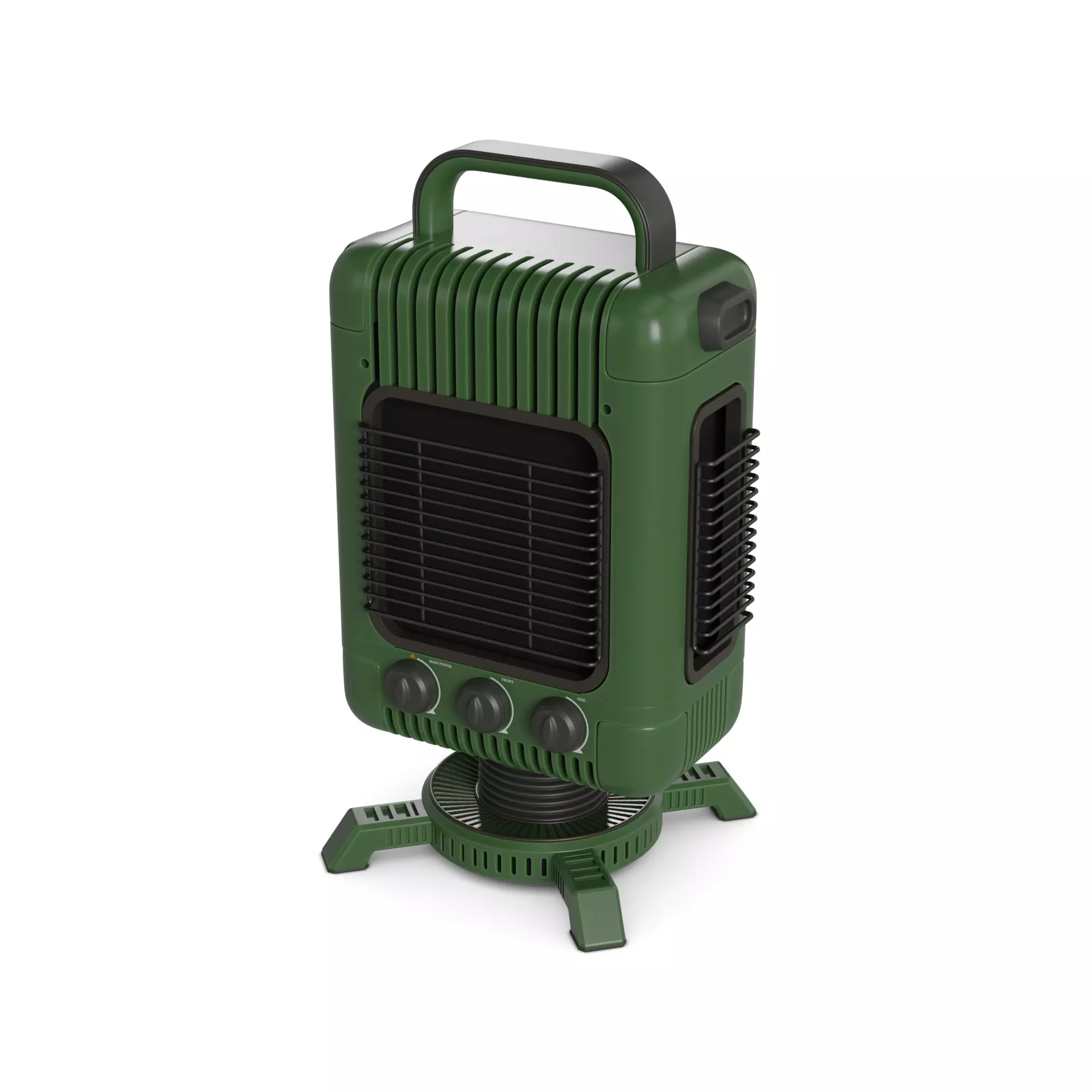 Portable heater 3D model_0
