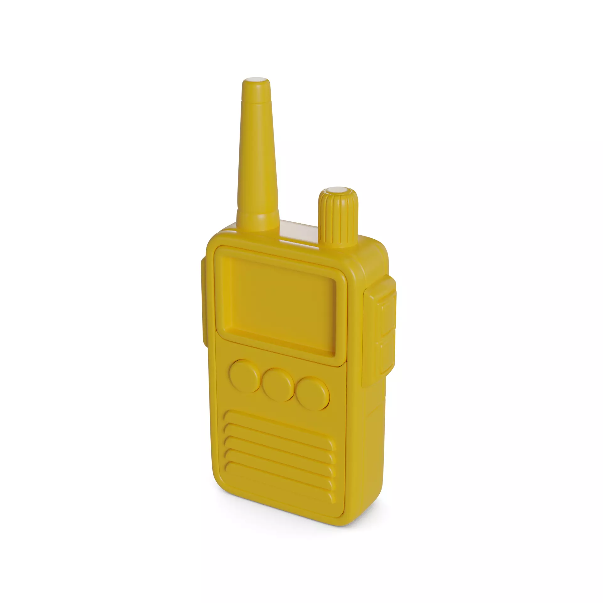 Walkie talkie 3D model_0