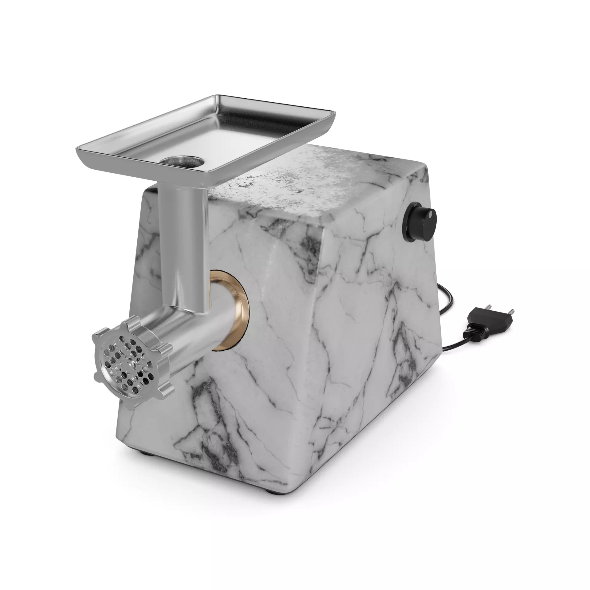 Meat grinder 3D model_0