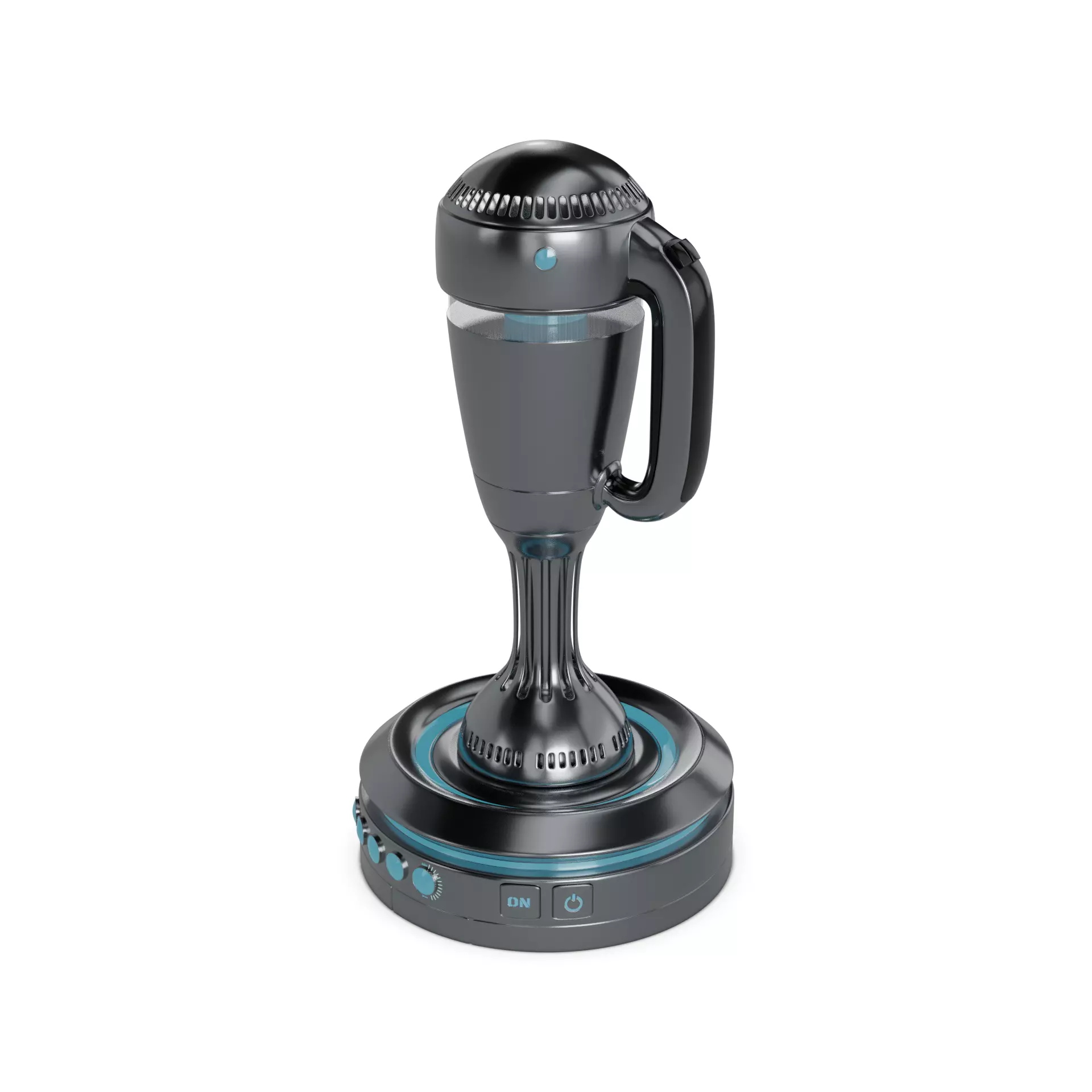 Hand blender 3D model_0