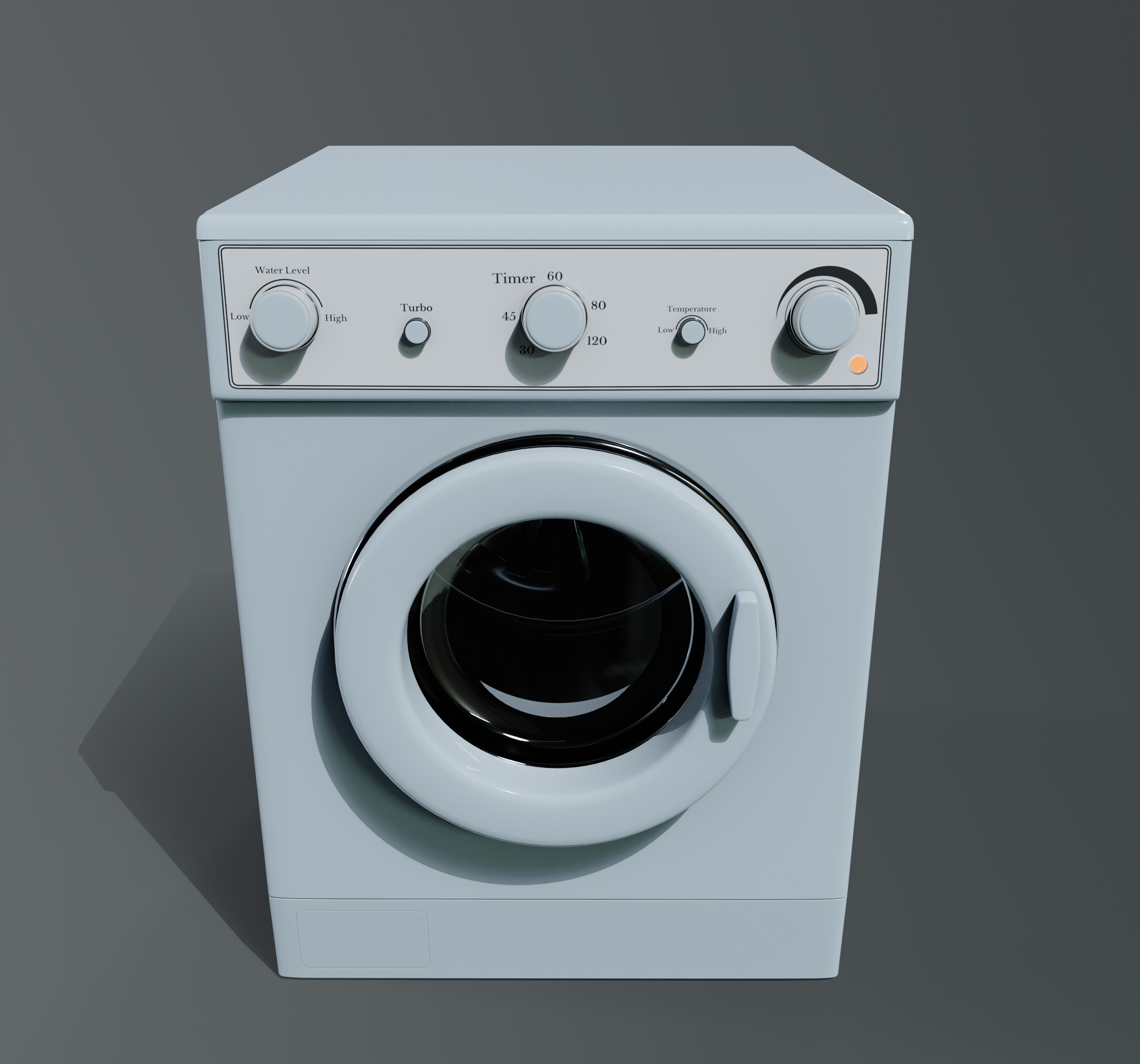 Washing Machine 3D model_10
