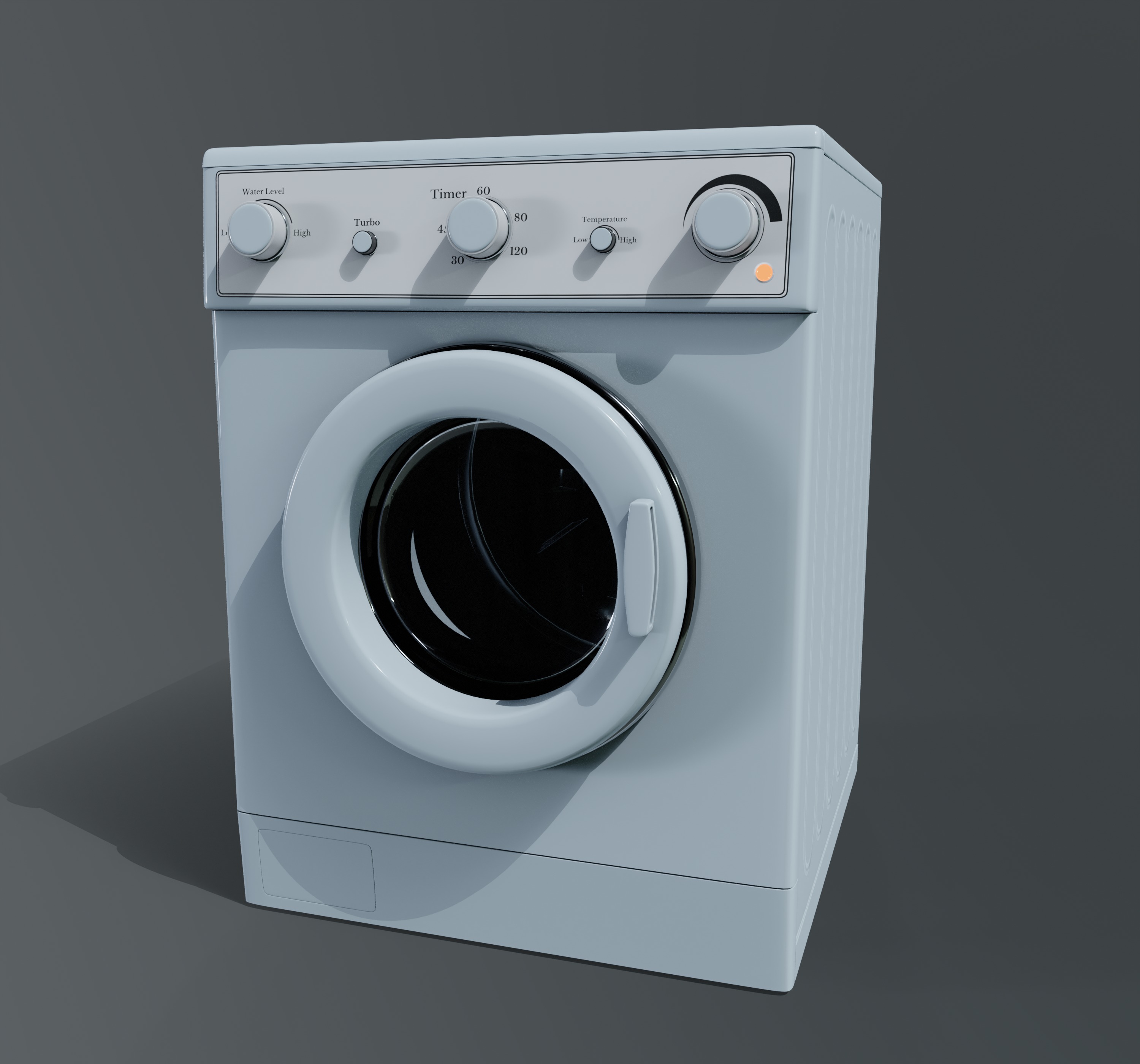 Washing Machine 3D model_3
