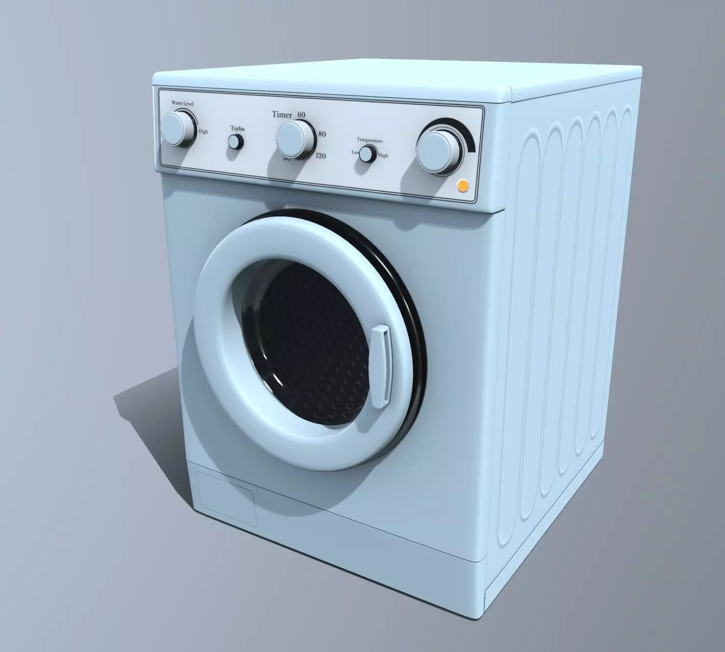 Washing Machine 3D model_0