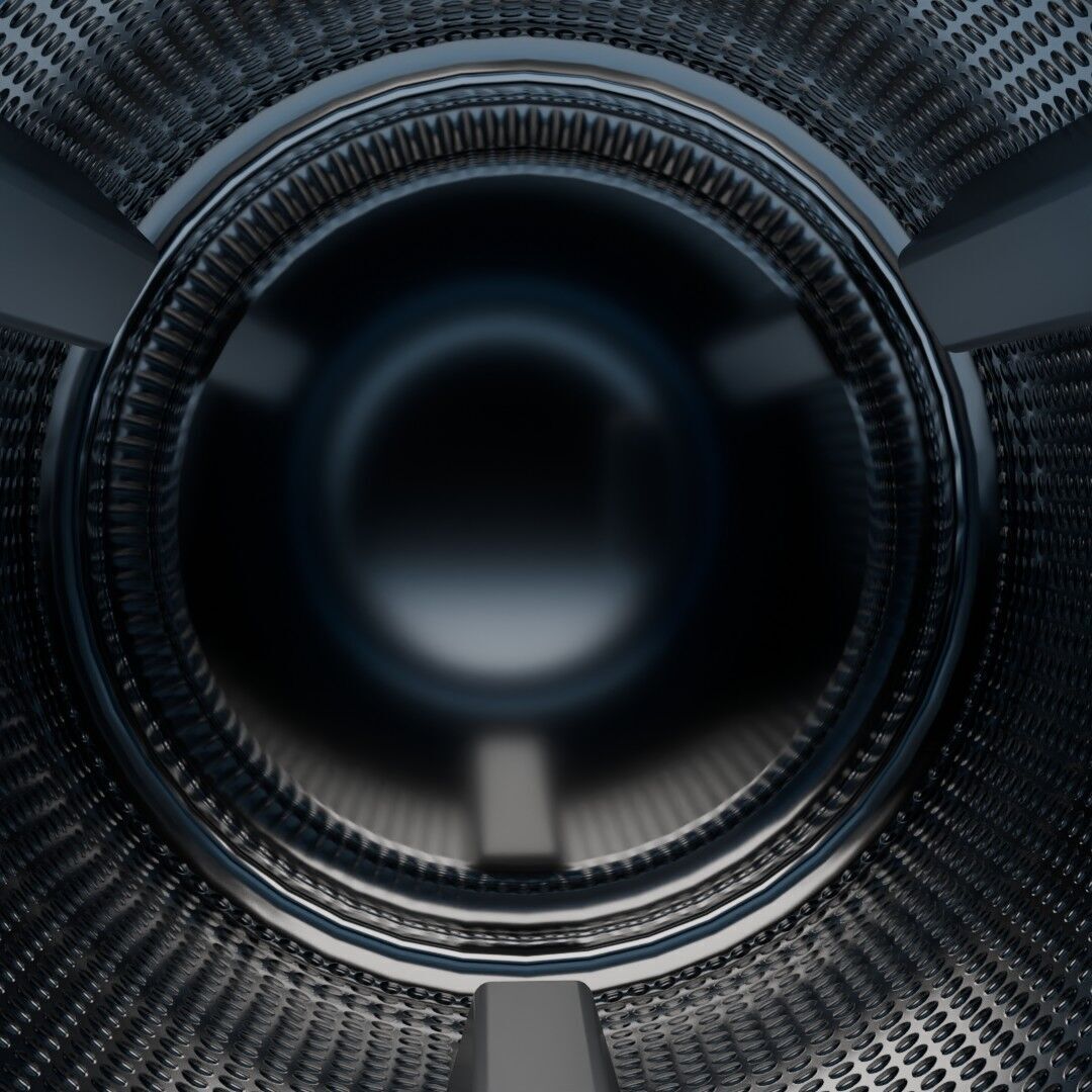 Washing Machine Low-poly 3D model_8