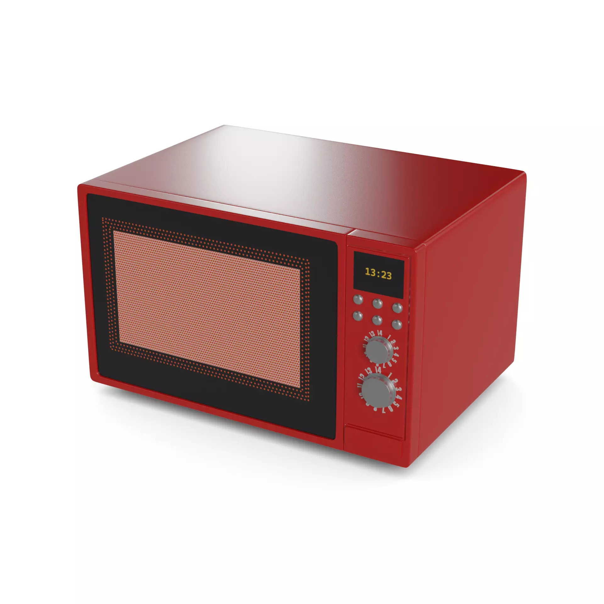 Microwave Oven 3D model_0