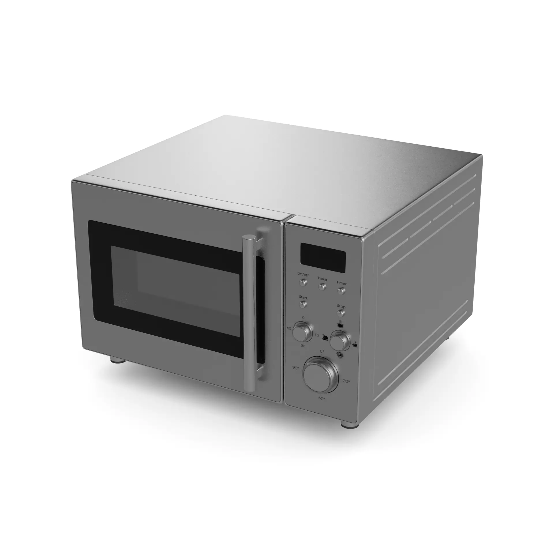 Microwave Oven 3D model_0