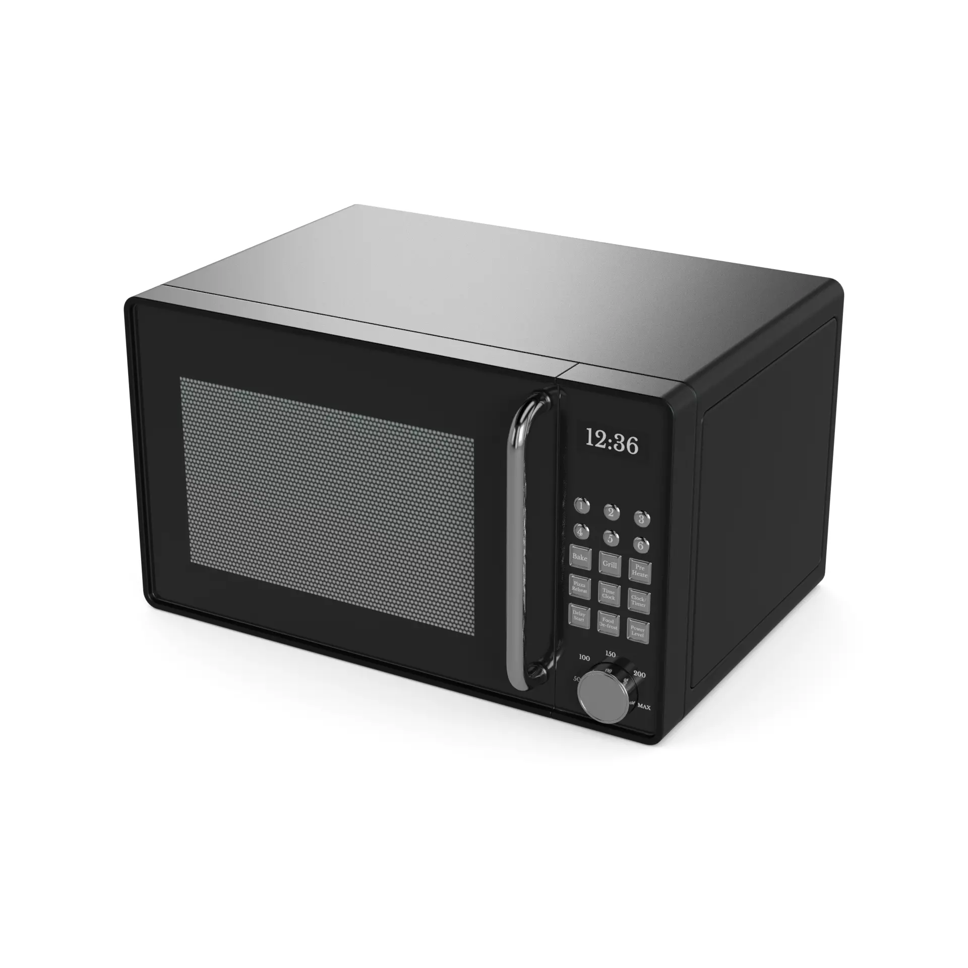 Microwave Oven 3D model_0