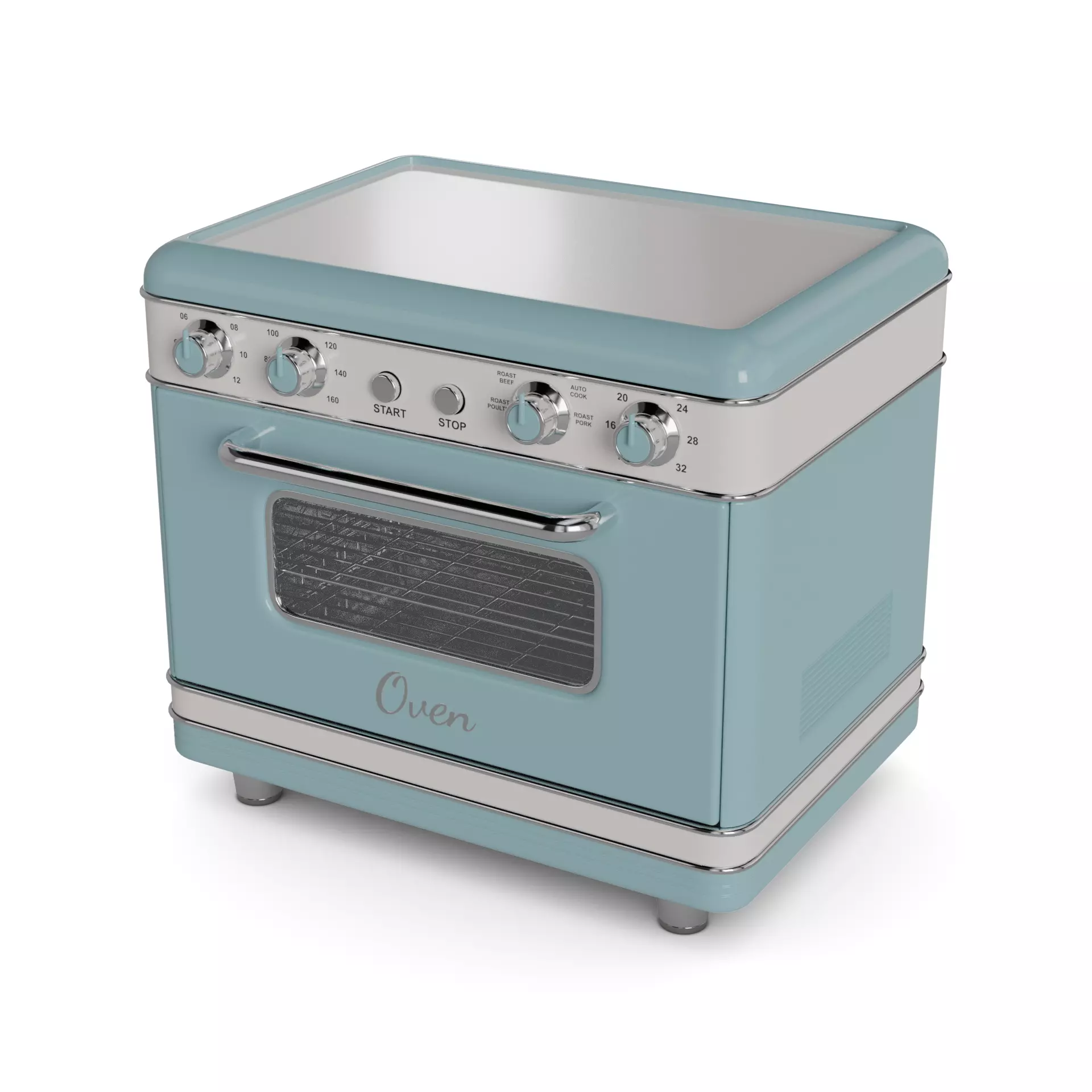 Oven 3D model_0