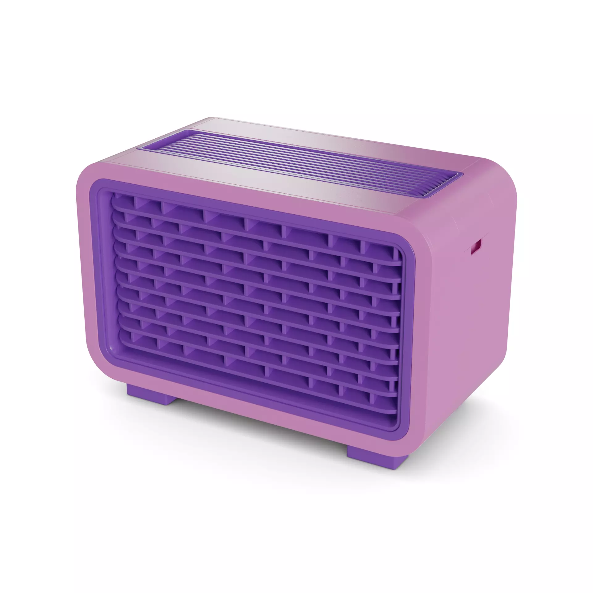 Air Conditioner Low-poly 3D model_0