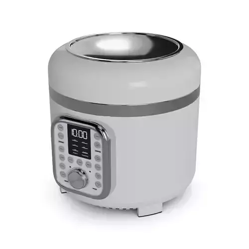 Multicooker Low-poly 3D model