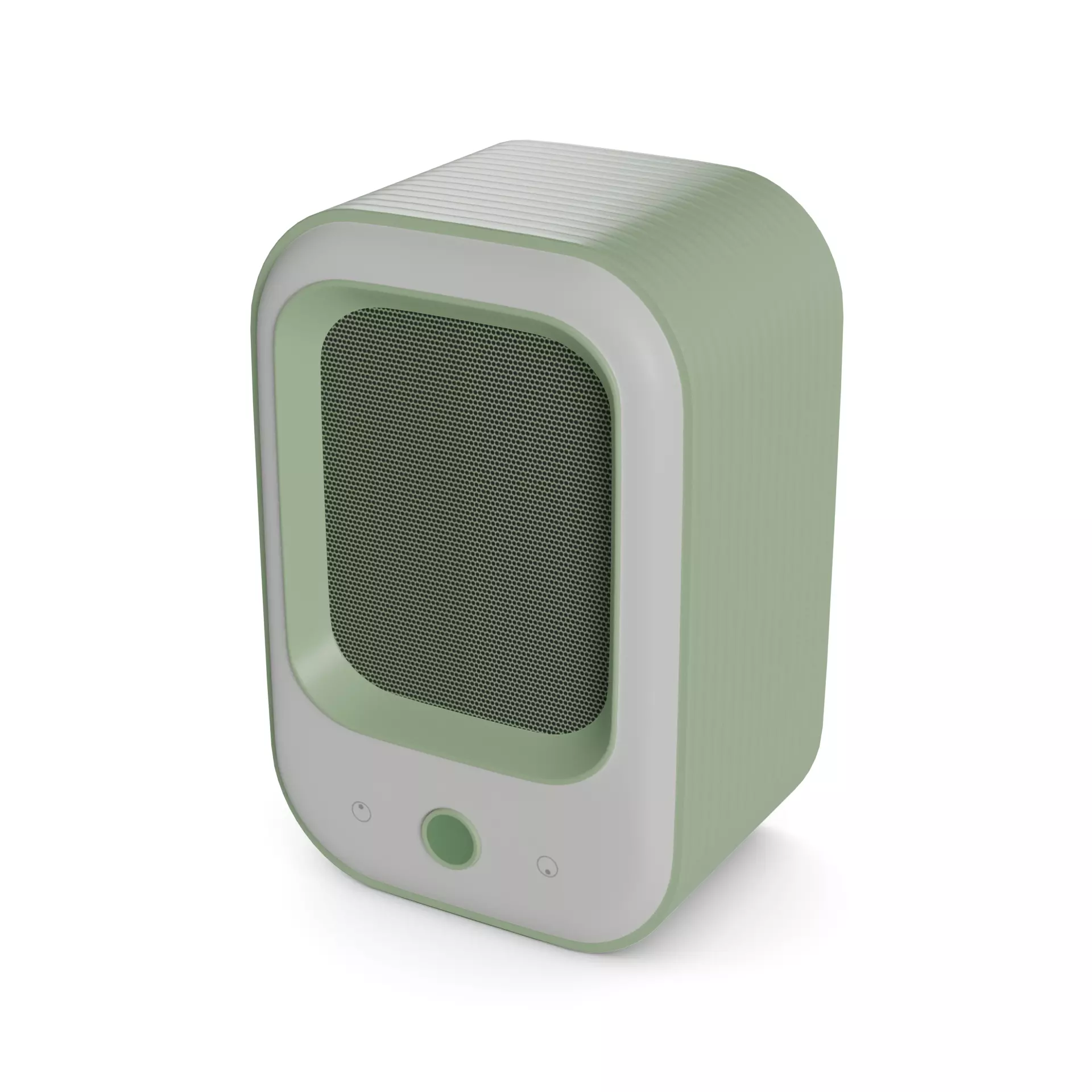 Air Purifier Low-poly 3D model_0