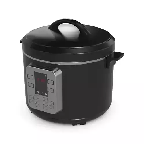 Multicooker Low-poly 3D model