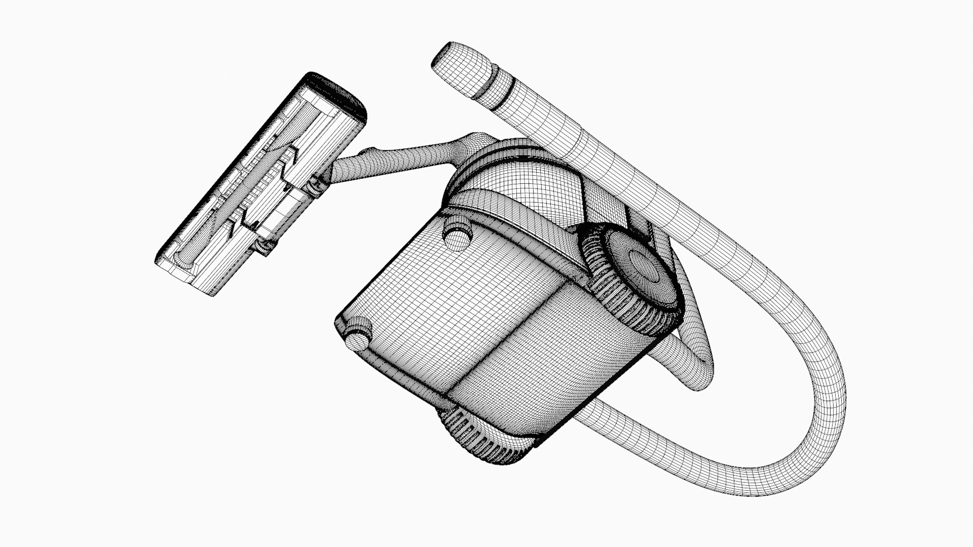 Bagged vacuums 3D model_20