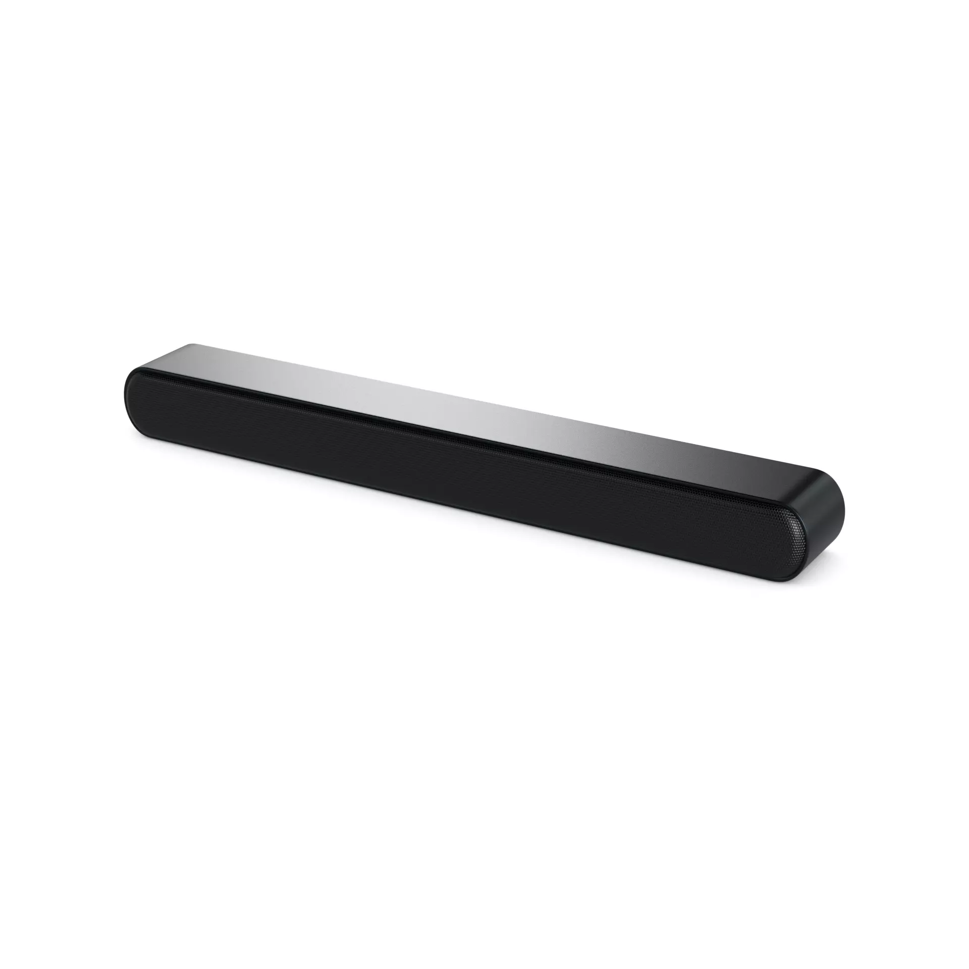 Soundbar Low-poly 3D model_0