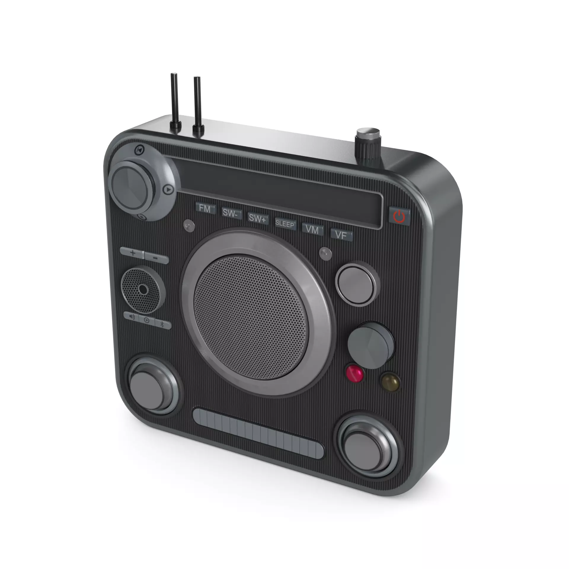 Radio 3D model_0