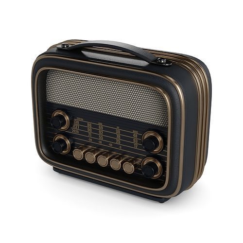 Radio 3D model