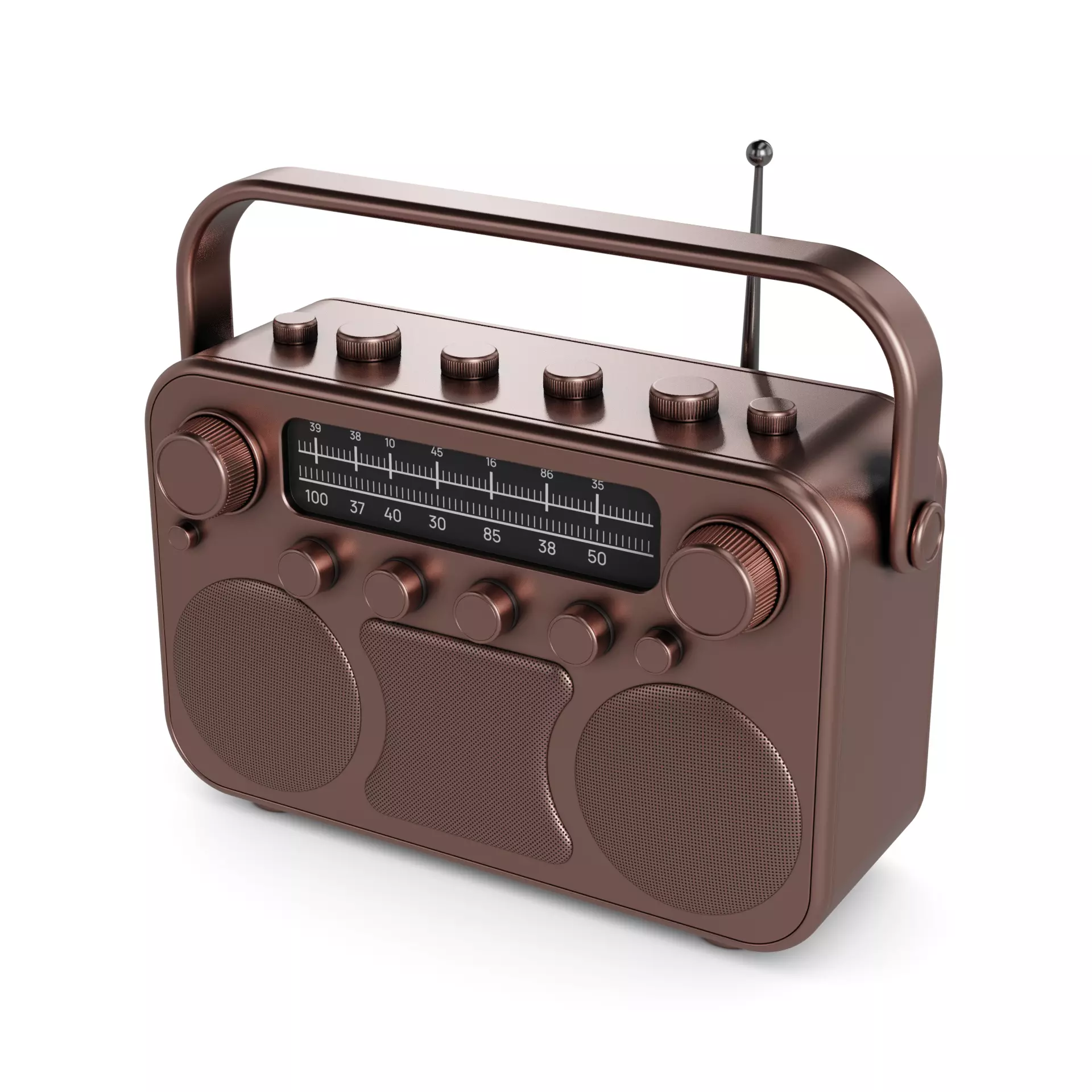 Radio 3D model_0