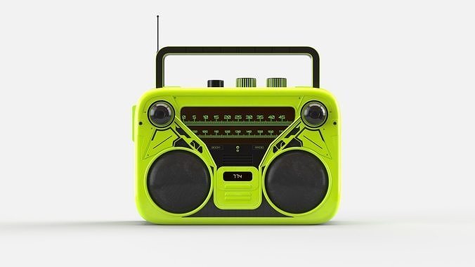 Radio 3D model
