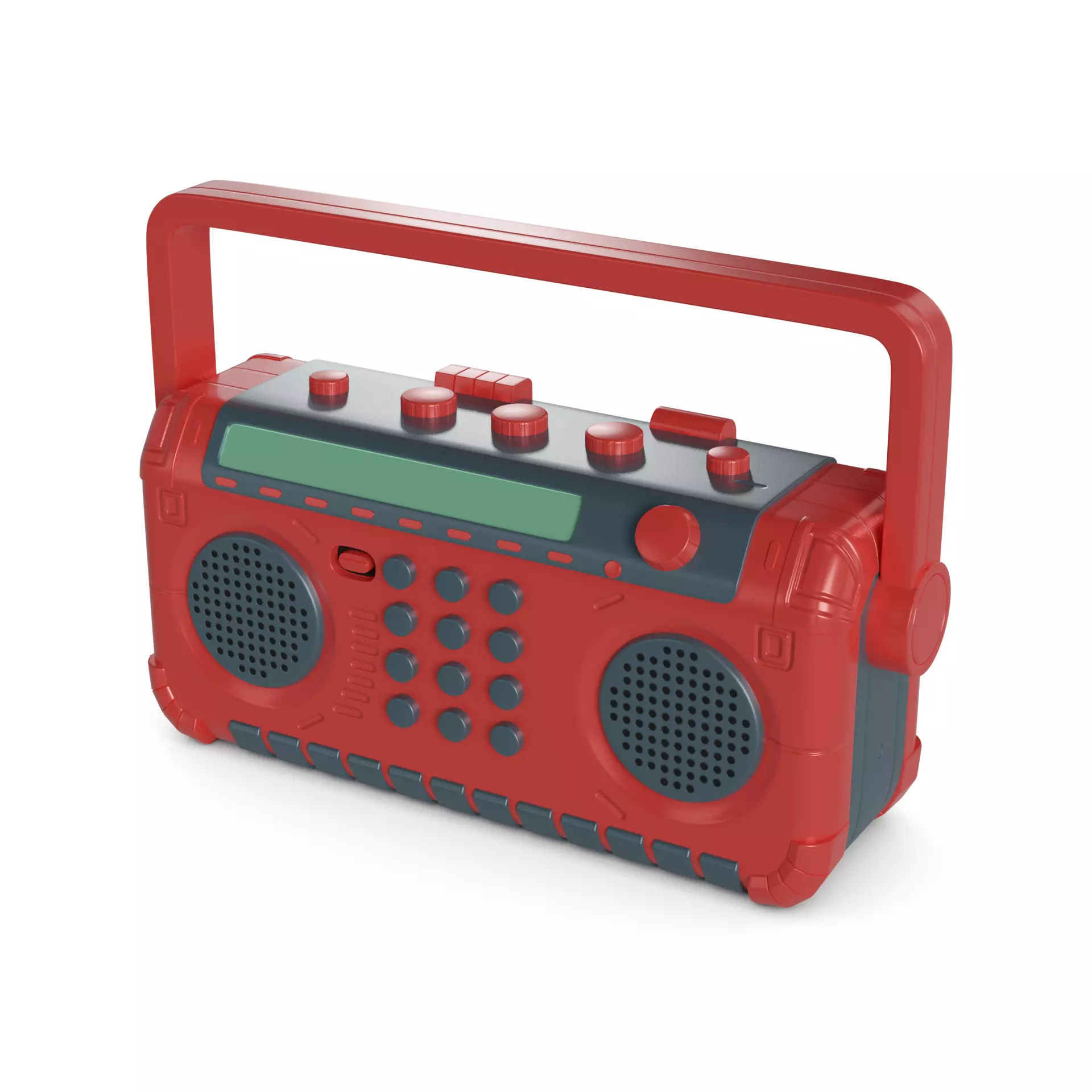 Radio 3D model_0