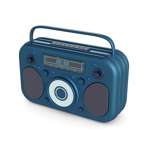 Radio 3D model
