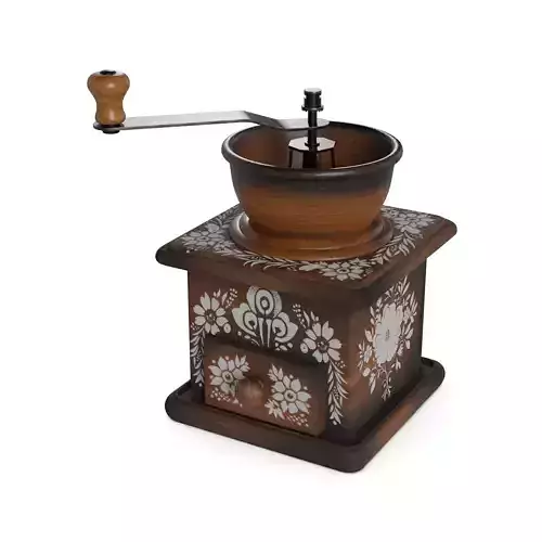 Coffee grinders Low-poly 3D model