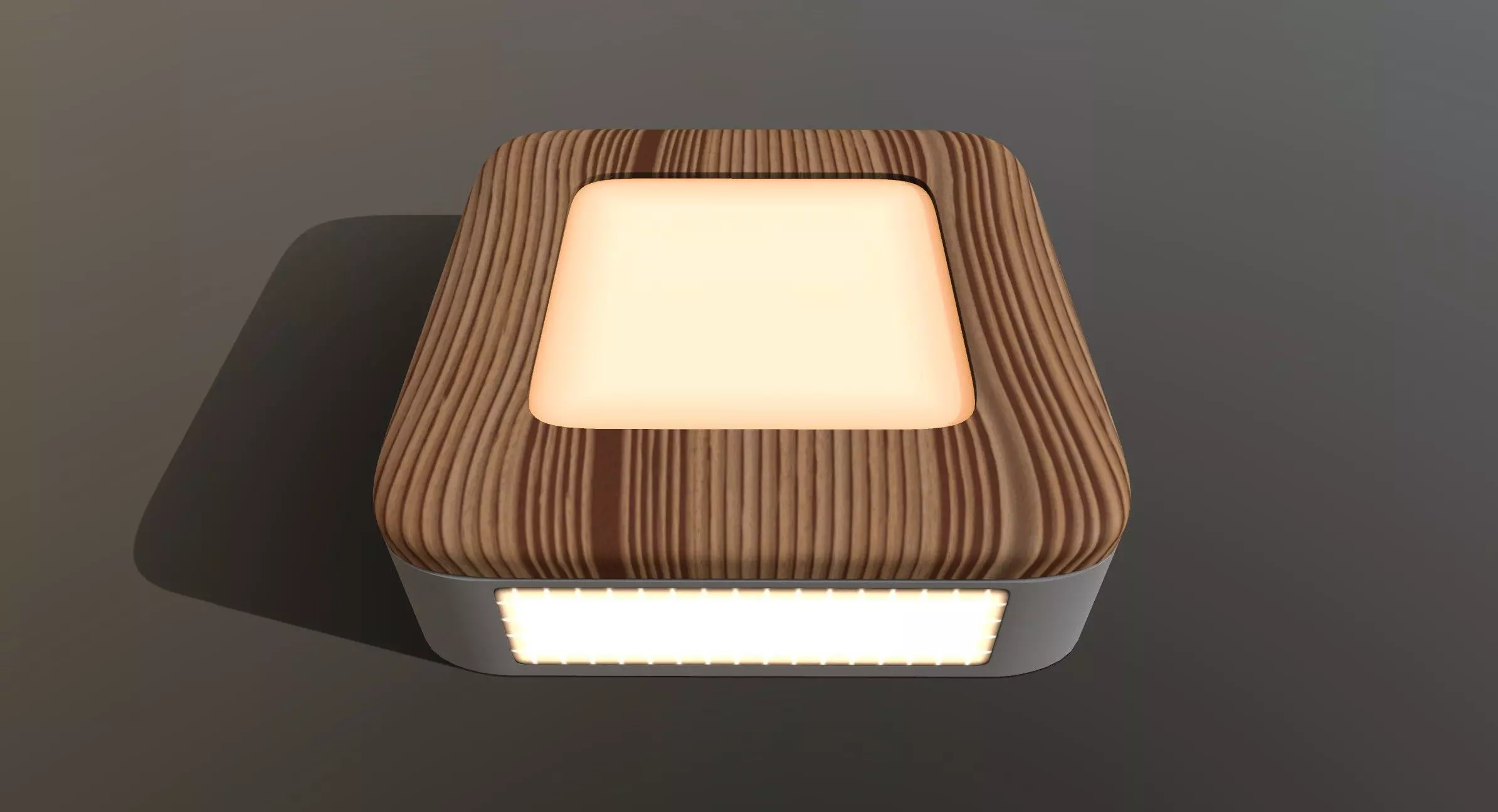 Motion-detect light Low-poly 3D model