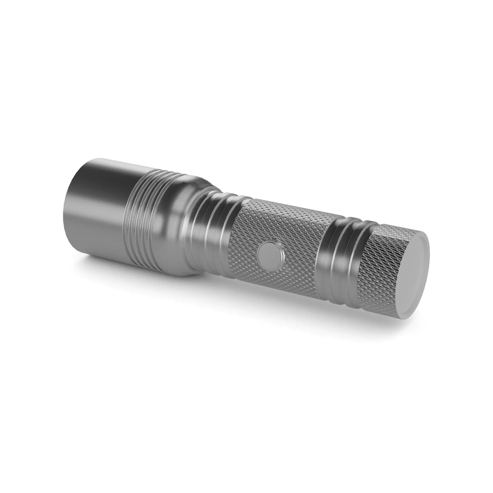 Flashlight Low-poly 3D model_0