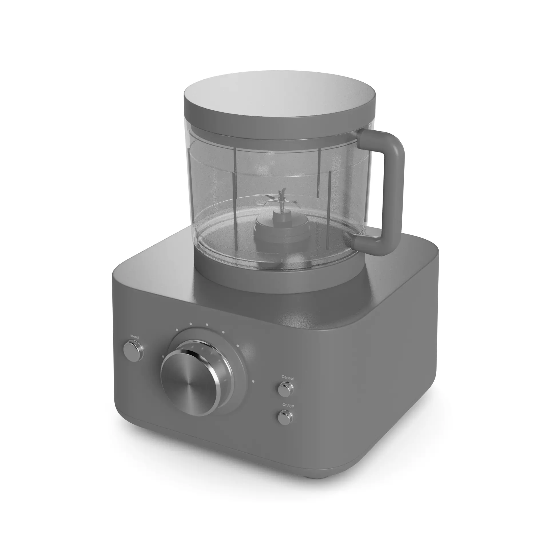 Food Processor 3D model_0
