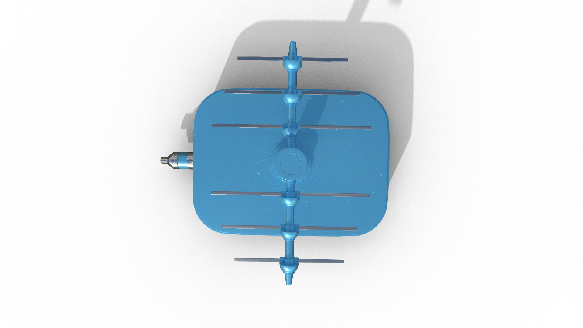 Antenna Low-poly 3D model_4
