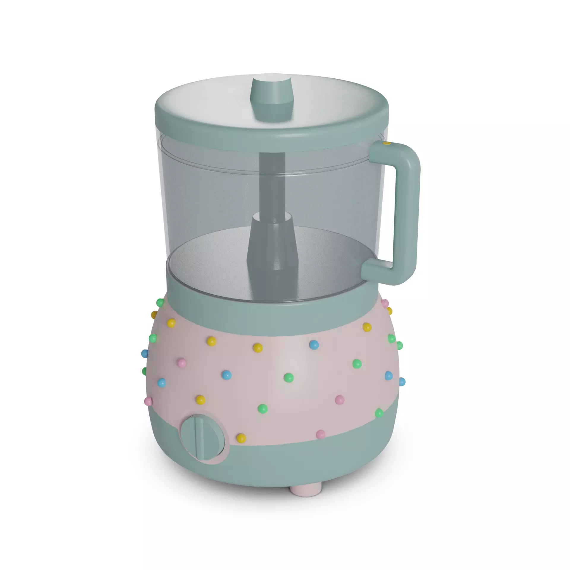 Food Processor 3D model_0
