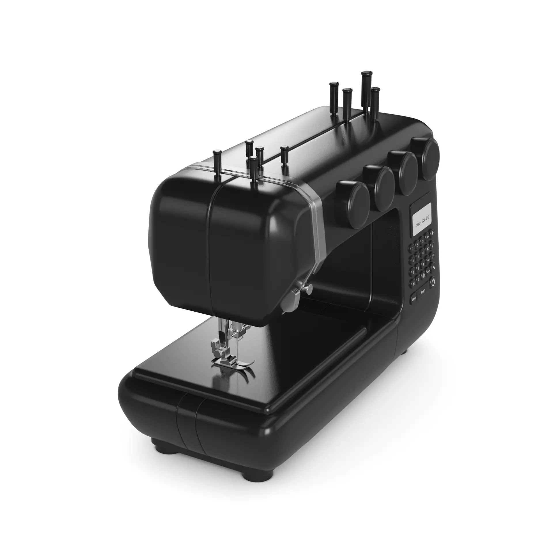 Overlock and Coverstitch 3D model_0