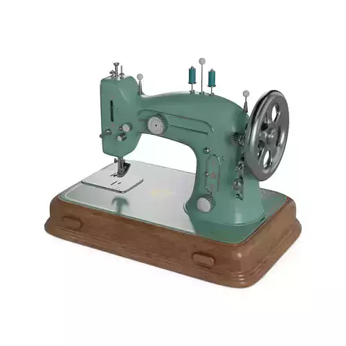 Overlock and Coverstitch 3D model