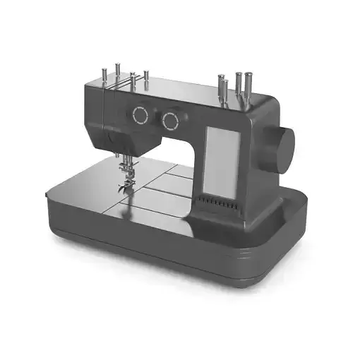 Overlock and Coverstitch 3D model