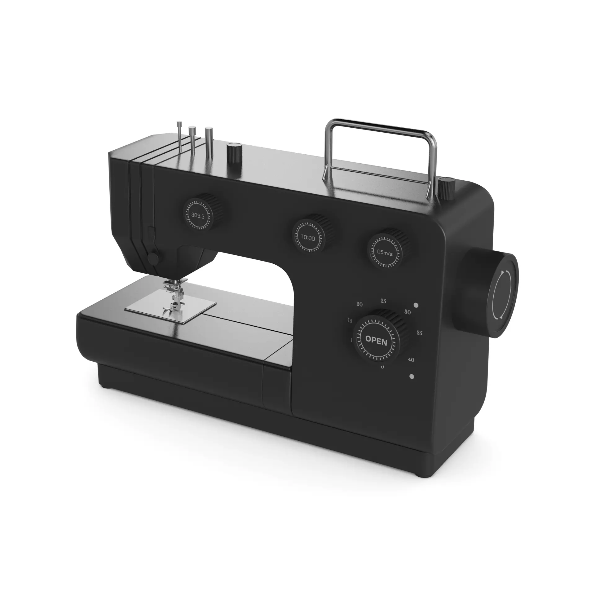 Overlock and Coverstitch 3D model_0