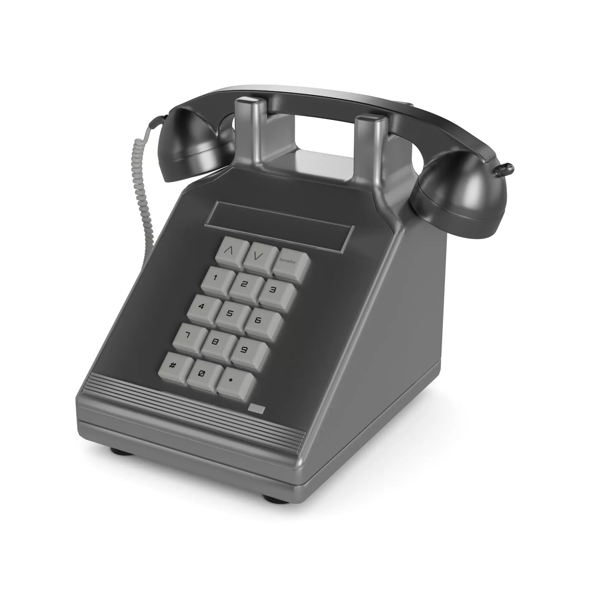 Landline telephone 3D model_0